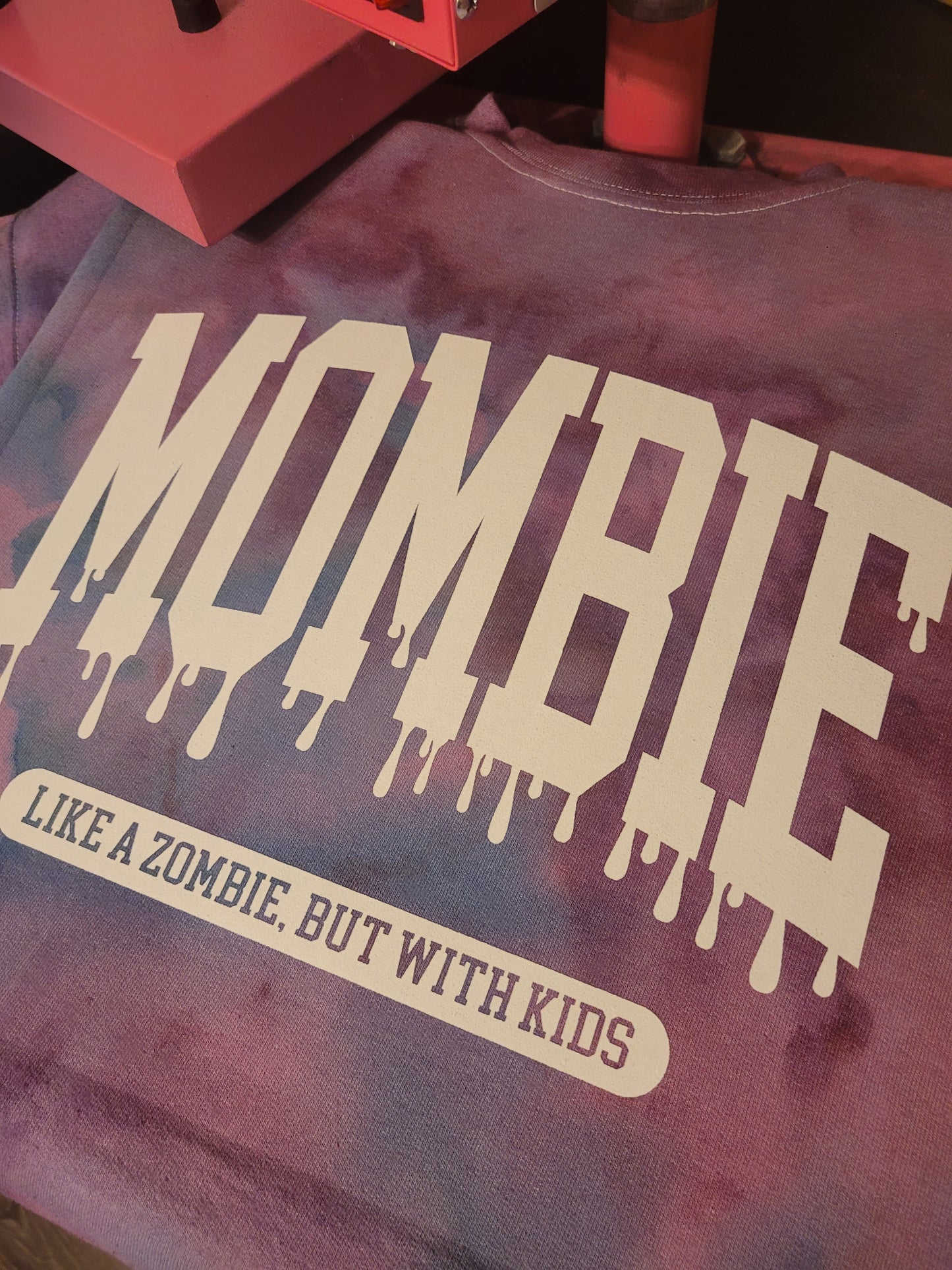 Mombie hand dyed