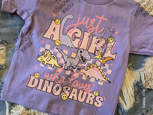 Just a girl who loves dinosaurs