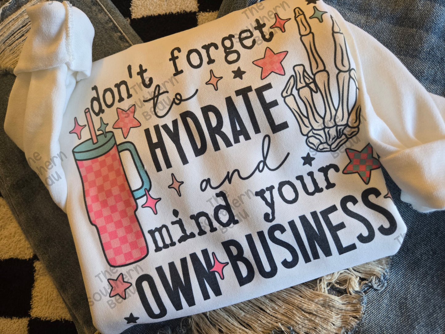 Hyrdrate and Mind your Own Business